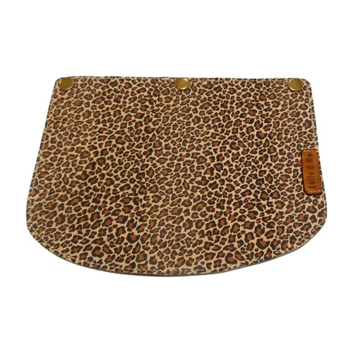 Lullu Interchangeable Tan Leopard Print Flap | Lullu And Me