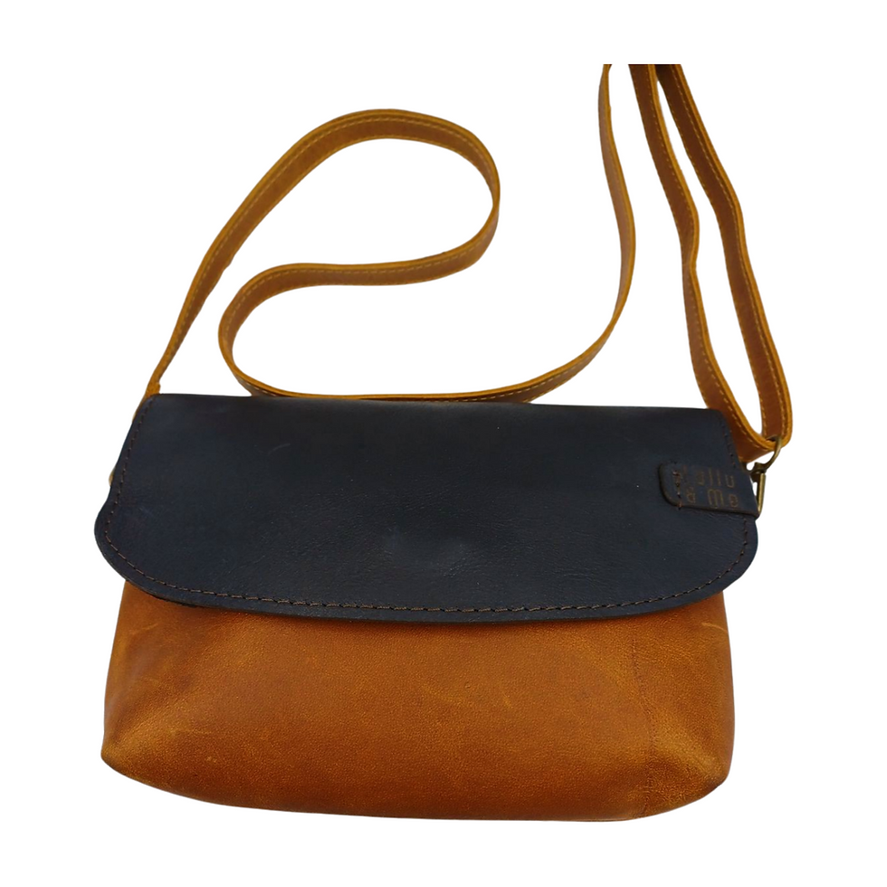 Thumbnail: Lullu Interchangeable Toffee & Black Flap