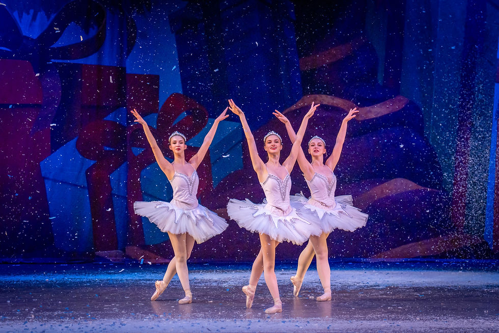 Ballet Wichita dancers performing in the 52nd Nutcracker featuring the Ballet Wichita Symphony, December 2026 at Century II in Wichita, Kansas - Stephen Pierce Photography