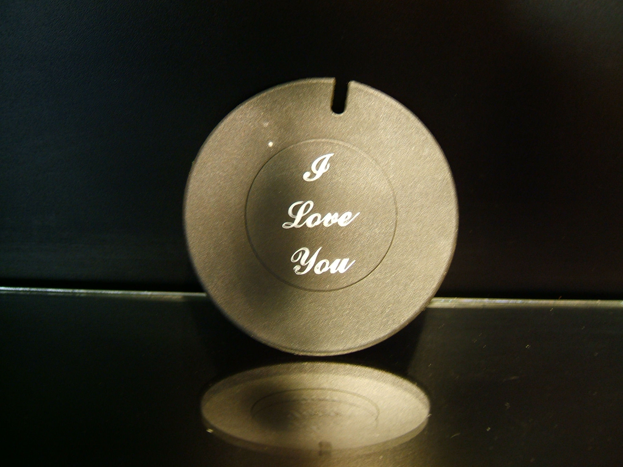 License disc holder incl tape