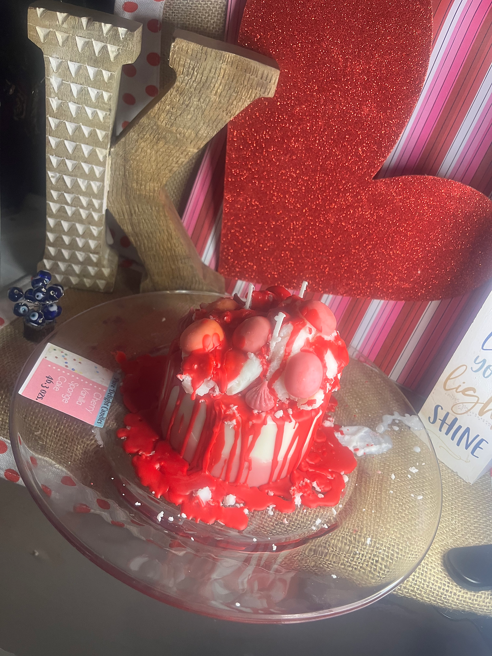 Thumbnail: Cherry 🍒 Vanilla Sponge Cake 46-49 ozs