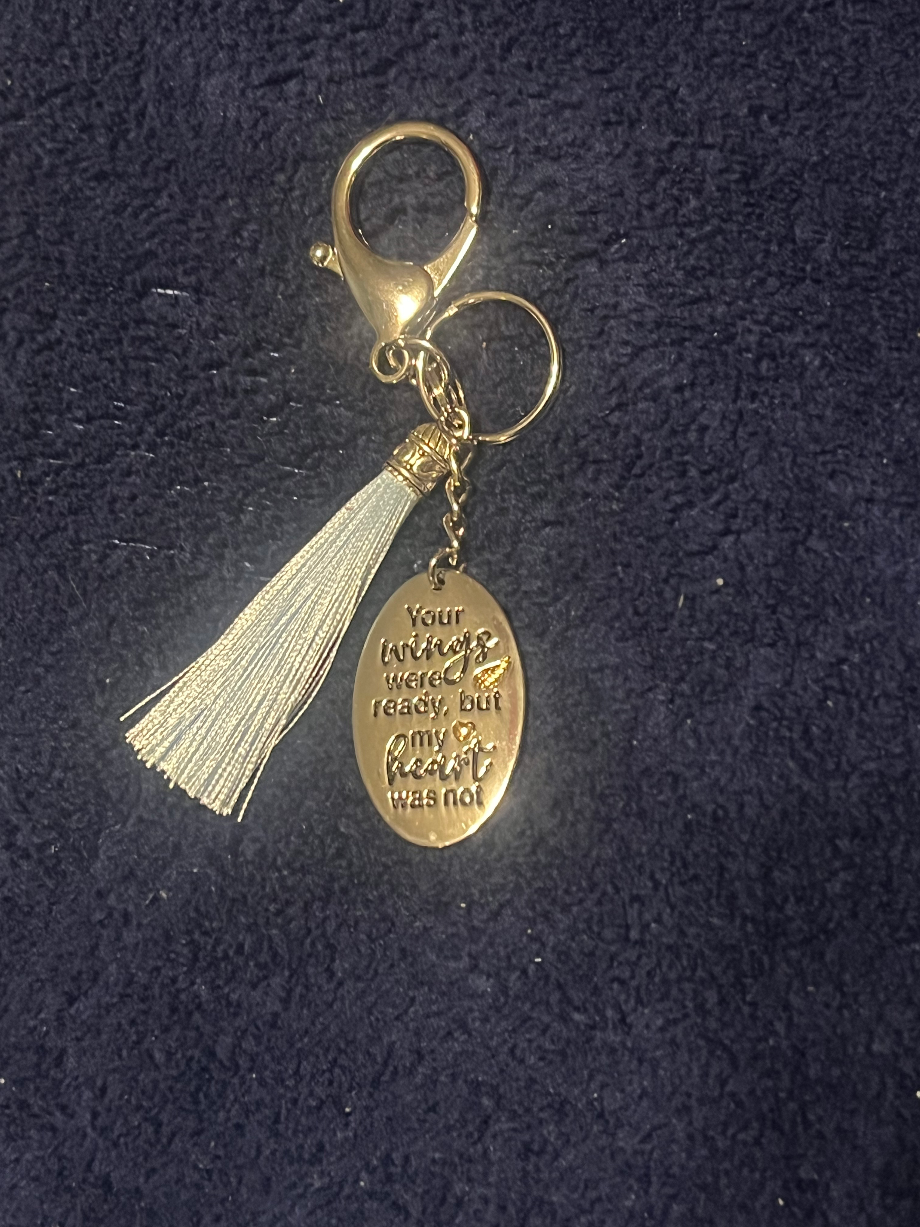 Your Wings Were Ready But My Heart Was Not  Keychain 