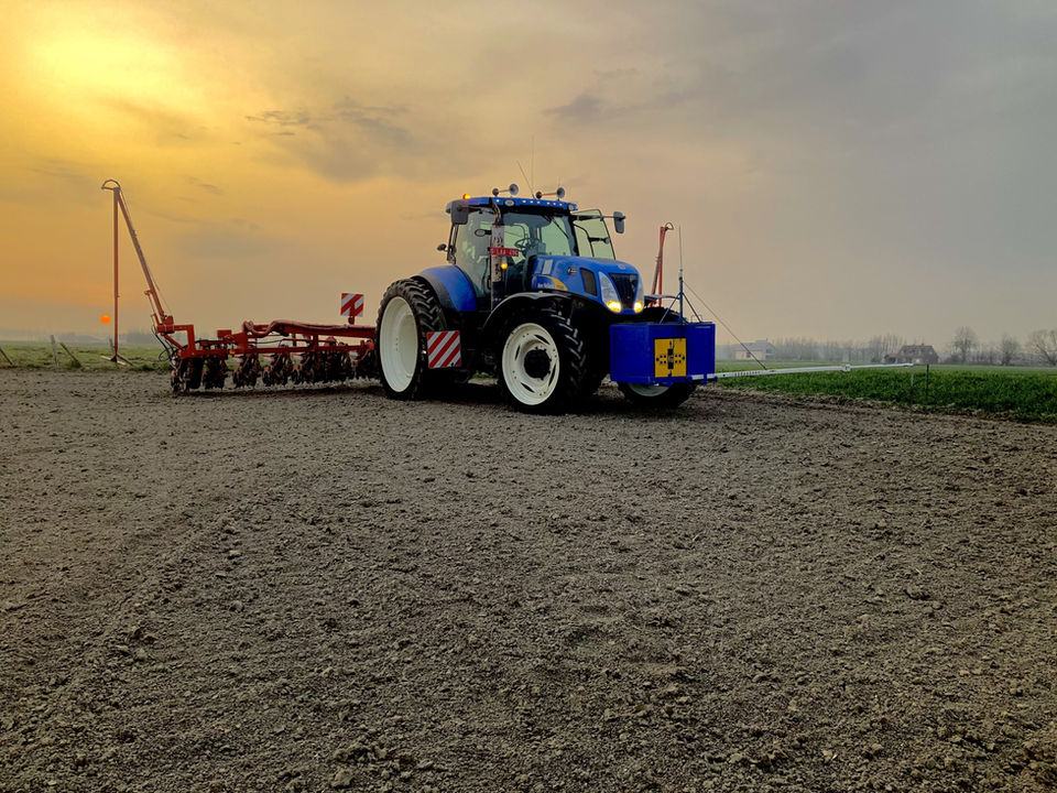landbouw zonsondergang