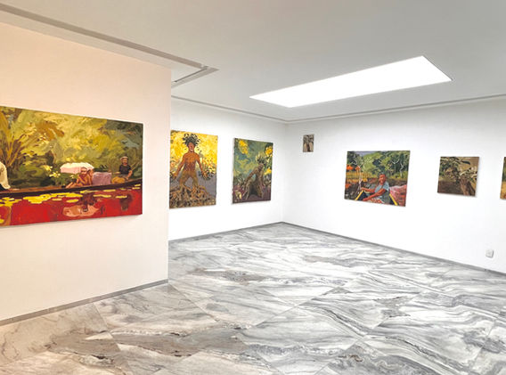 Imagem da exposição Lembro das árvores de quando ainda nem era nascido