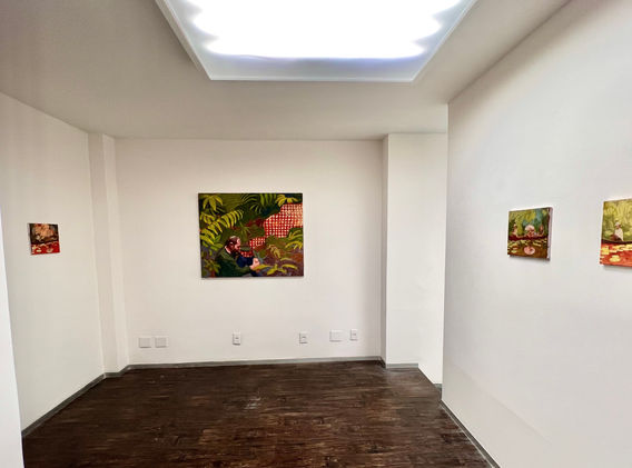 Imagem da exposição Lembro das árvores de quando ainda nem era nascido