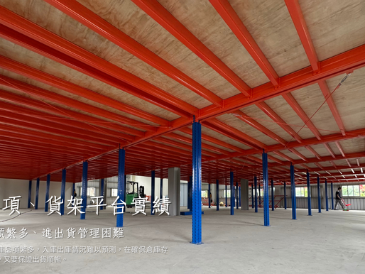 新北汐止文具批發商重型鋼平台案例|積層架與倉儲閣樓規劃|BITA