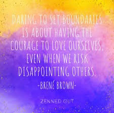 Setting Boundaries...A Healthy Choice