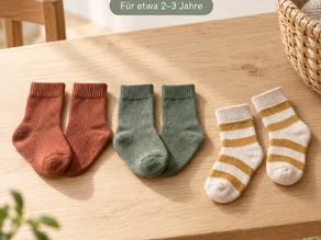 Sockenpaare finden: Montessori-inspirierte Sortierübung für 2–3 Jahre