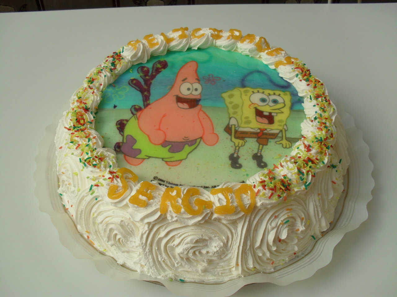 Tarta bod espnonja.