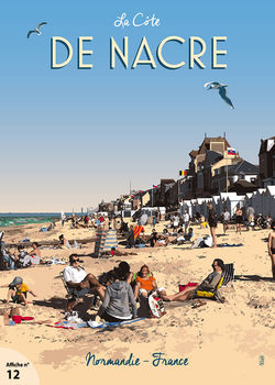 12 - Format 50 x 70 cm - Côte de Nacre