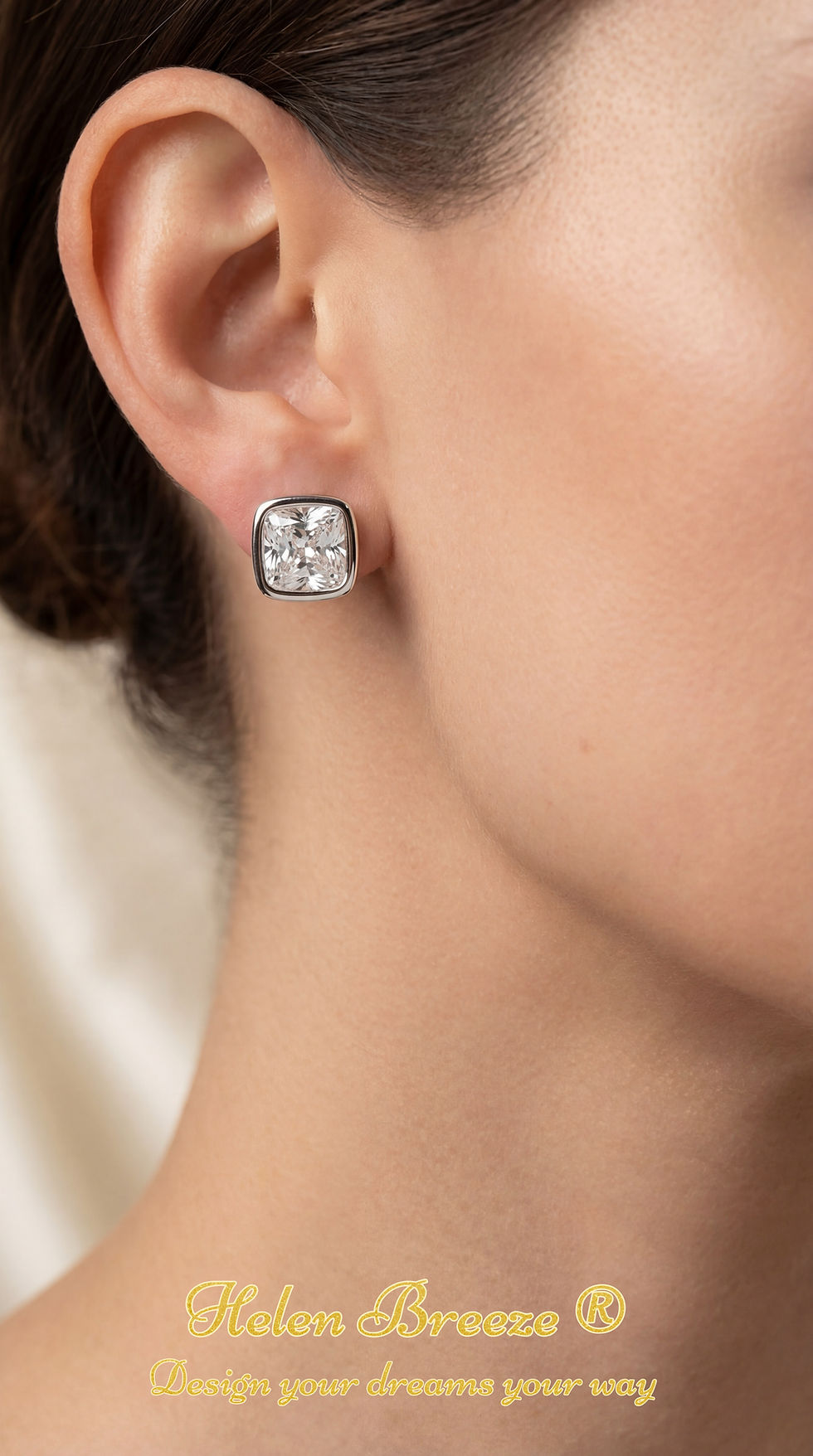 Thumbnail: Square Bezel Studs