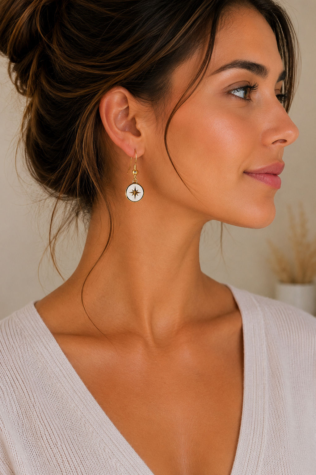 Boucles d’oreilles argent doré - Lou - coup de cœur de la collection
