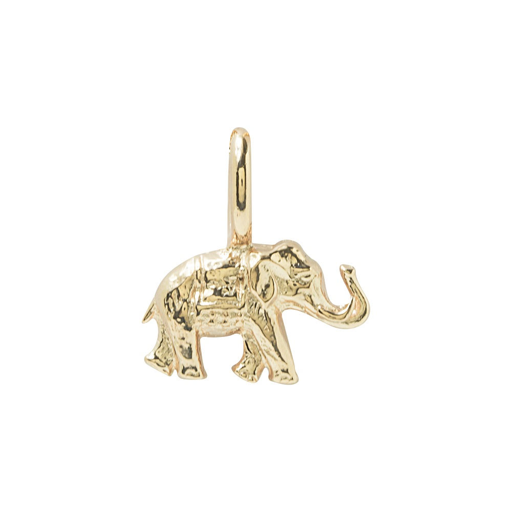 Elephant Charm with Tusks