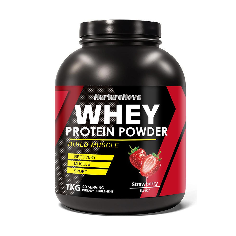 Thumbnail: Whey Protein Powder Fitness Supplement
