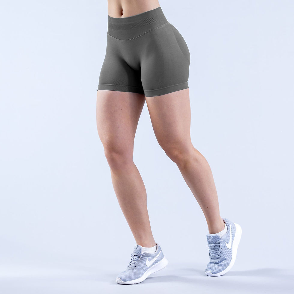 Thumbnail: Seamless Yoga Shorts Women Butt Lifting Running Fitness Shorts