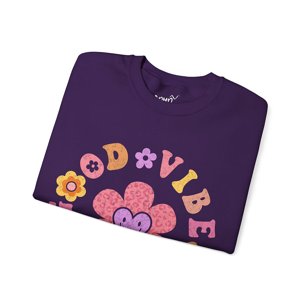 Thumbnail: Good Vibes Only Crew Sweatshirt