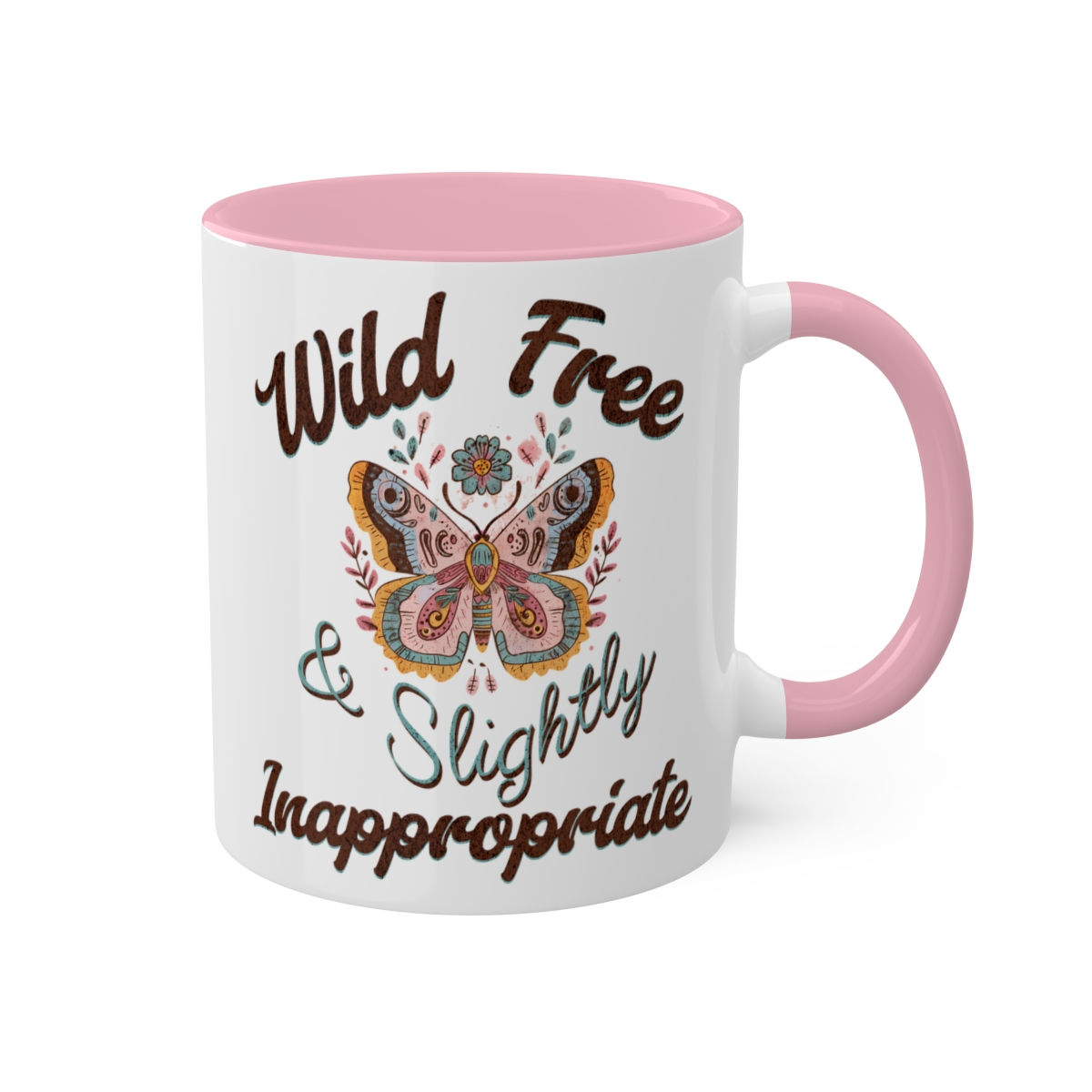 Wild Free & Slightly Inappropriate Mug - 11oz