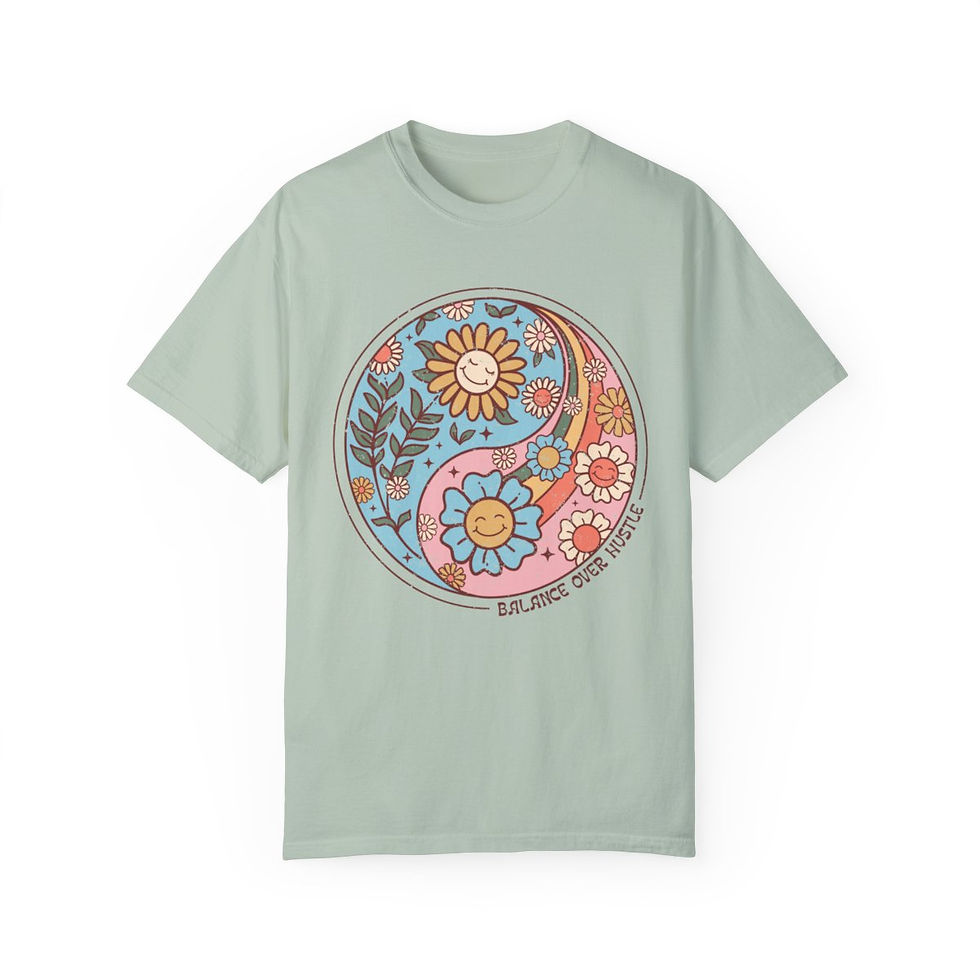 Thumbnail: Balance Over Hustle Garment-Dyed Tee