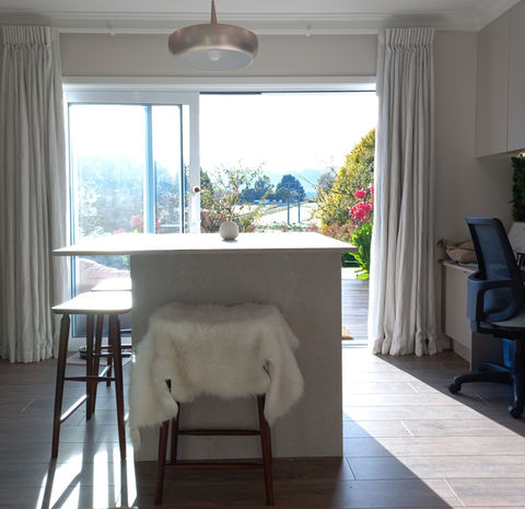 Home office work from home renovation in Levin by Blue Butterfly Interior Design NZ