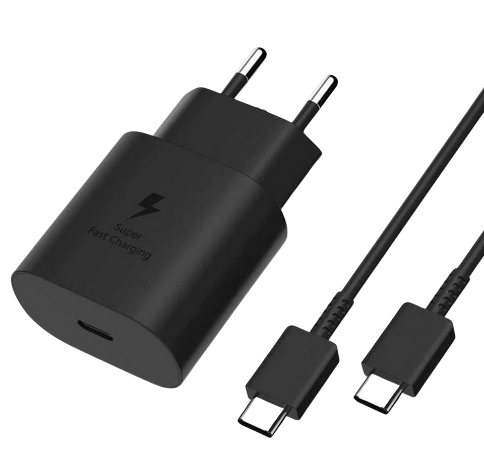 Schnelllade-Set für Android-Geräte mit USB-C.