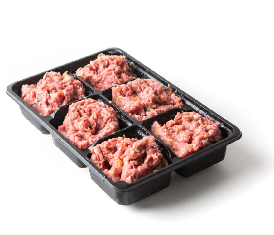 Beef Barf Portion Tray