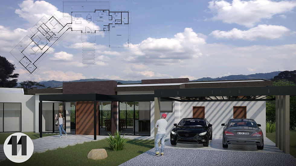 1. Render 1 + planta