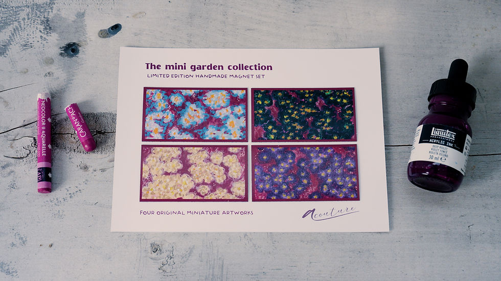 Thumbnail: The mini garden collection : Magnet set