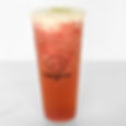 Strawberry Green Tea w/ Salted Cheese