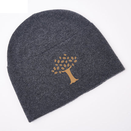 Knitted hat print