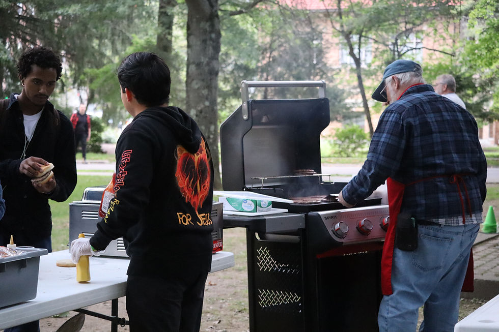 Jesus Burgers and Volleyball Challenge