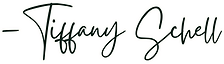 Tiffany Schell signature