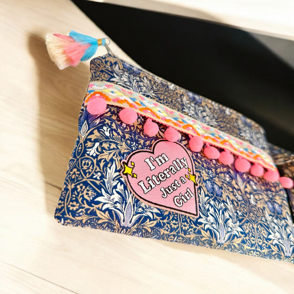 Thumbnail: Boho Bloom Wristlet Pouch