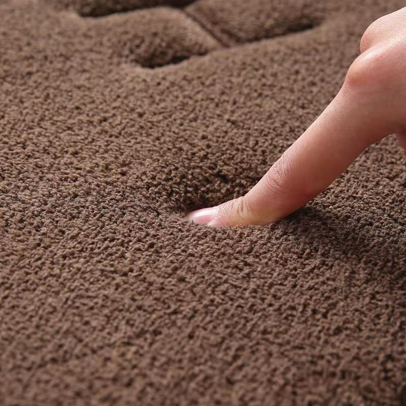 Miniatura: Anti Slip Mat Faux Cashmere Memory Foam Carpet Coral Fleece Super Absorbent Floo