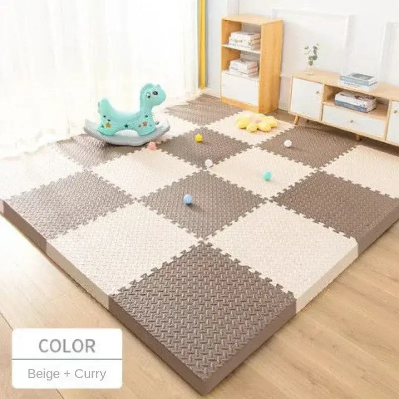 Miniatura: 16pcs 30*30cm Puzzle Mat For Children Thick Baby Play Mat Kids Carpet Mats EVA F