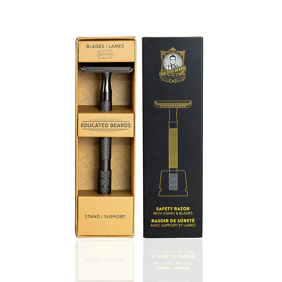 Thumbnail: Safety Razor with Stand with 10 Blades