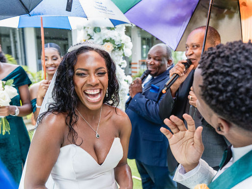 Capturing Love at Caymanas Golf Club: A Rainy Day Wedding Story