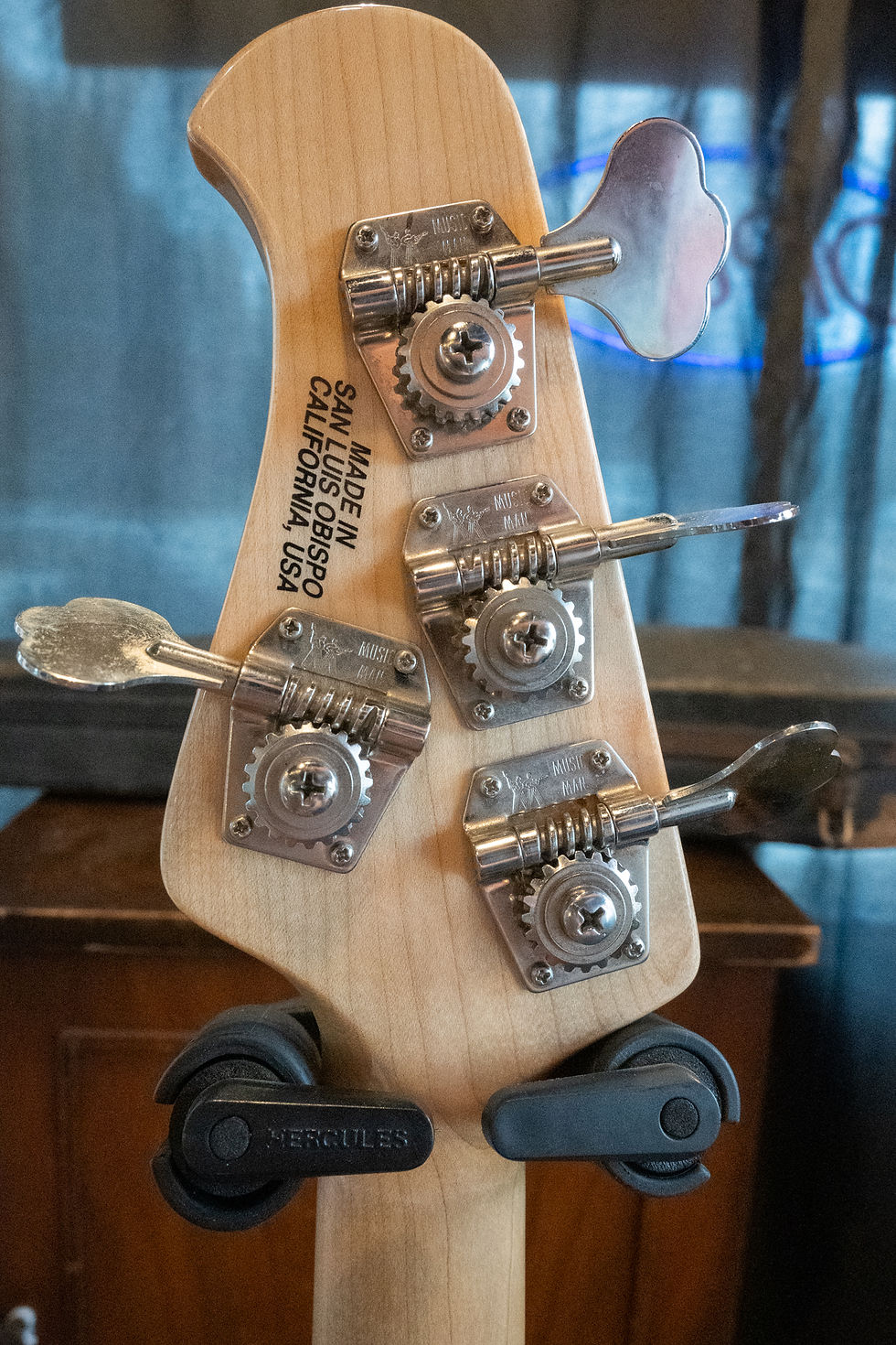 Thumbnail: Ernie Ball Music Man Stingray 4H Black Cherry