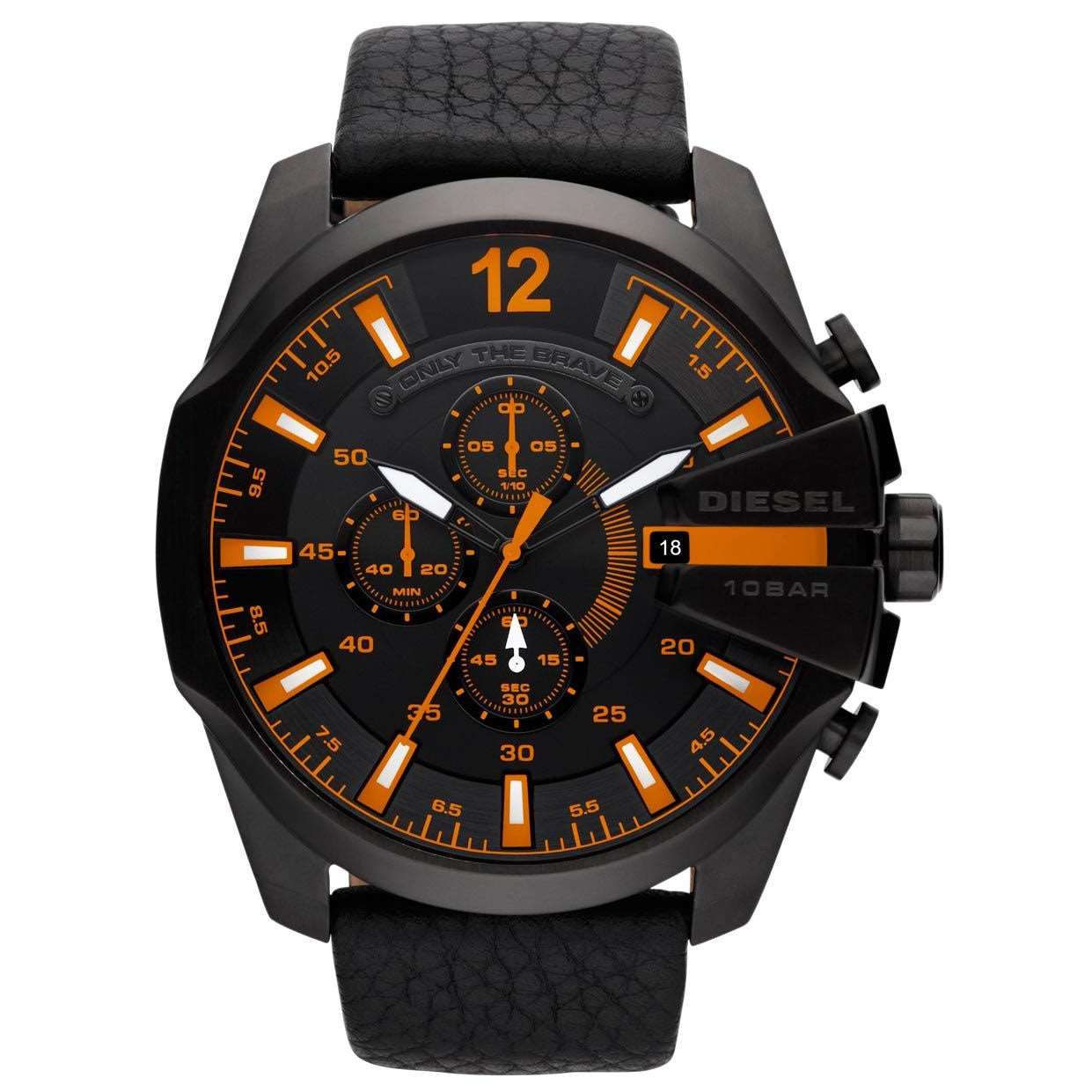 Diesel Dz4291 Men S Master Chief Black Chronograph Watch