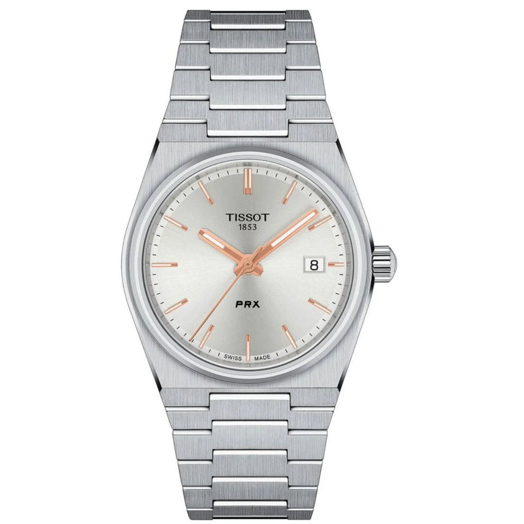 Tissot Mens Watch Prx White Rose Quartz T137 210 11 031 00