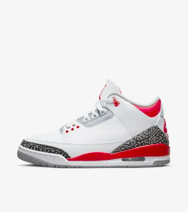 Jordan 3 Retro Fire Red 2022 Women