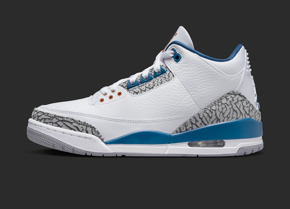 Jordan 3 Wizards 2023