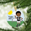 Thumbnail: Soccer Player Personalized Christmas Ornament