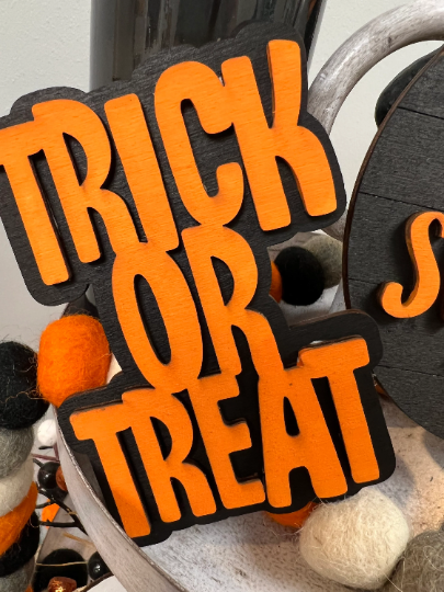 Thumbnail: Halloween  Tiered Tray Decorations