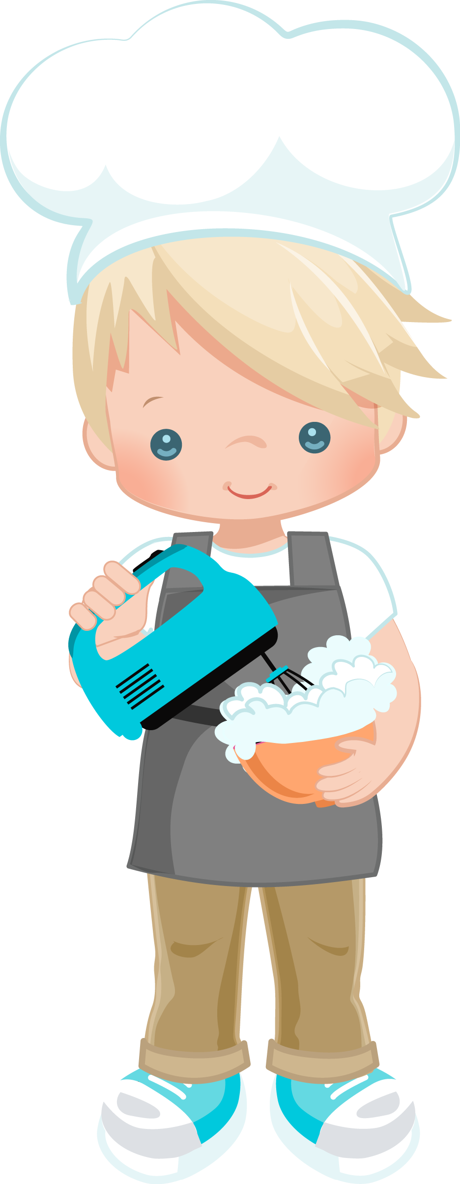 Thumbnail: Boys Baking Personalized Christmas Ornament