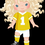 Thumbnail: Girl Soccer Player Custom Personalized Christmas Ornament