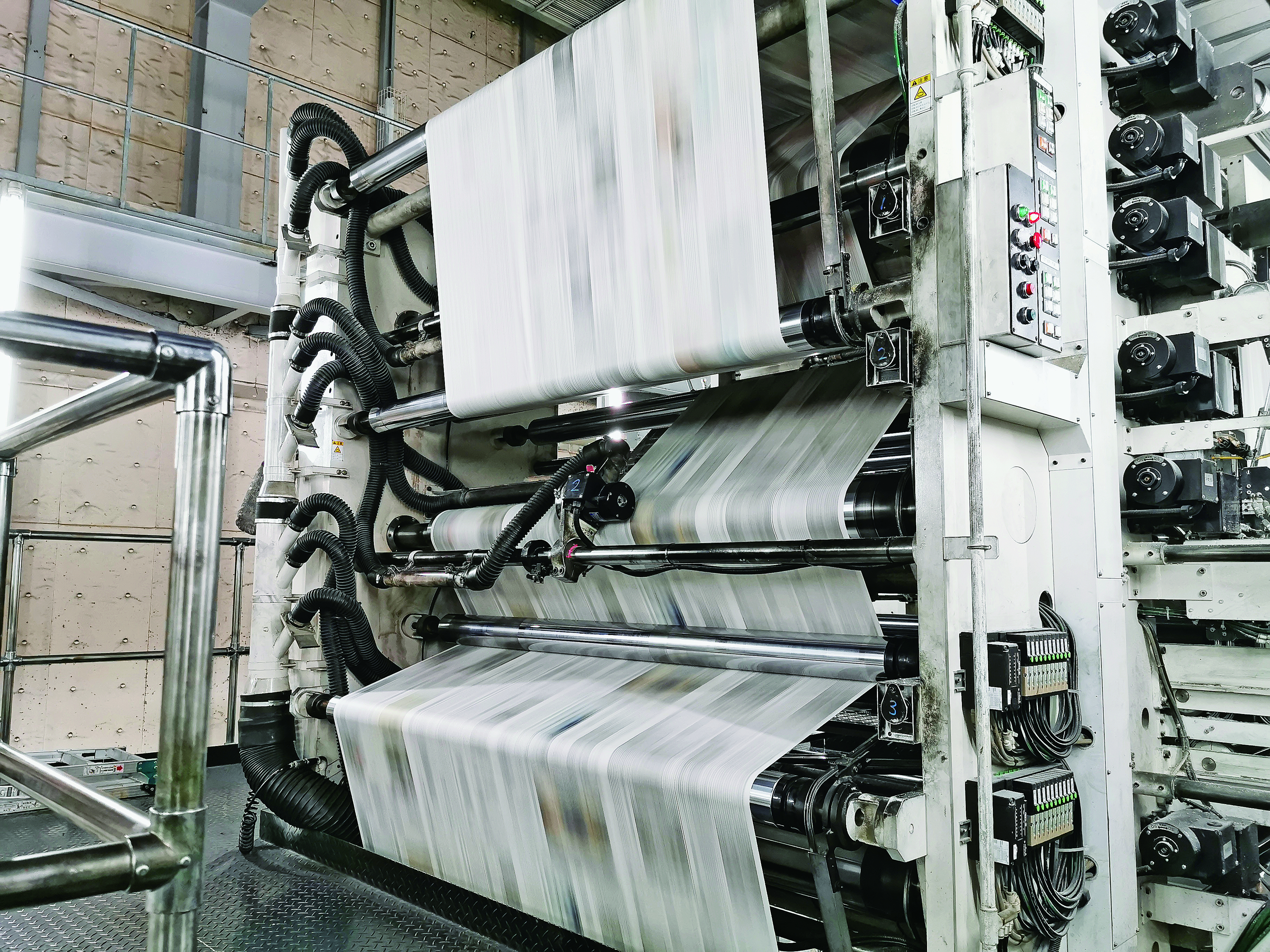 印刷機のオペレーション