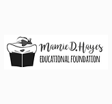 Mamie D Hayes Educational Foundation logo on white box