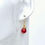 Thumbnail: Christmas Bauble earrings 