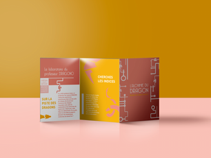 print - L'ALCHIMIE DU DRAGON - Dépliant ludique pour enfants