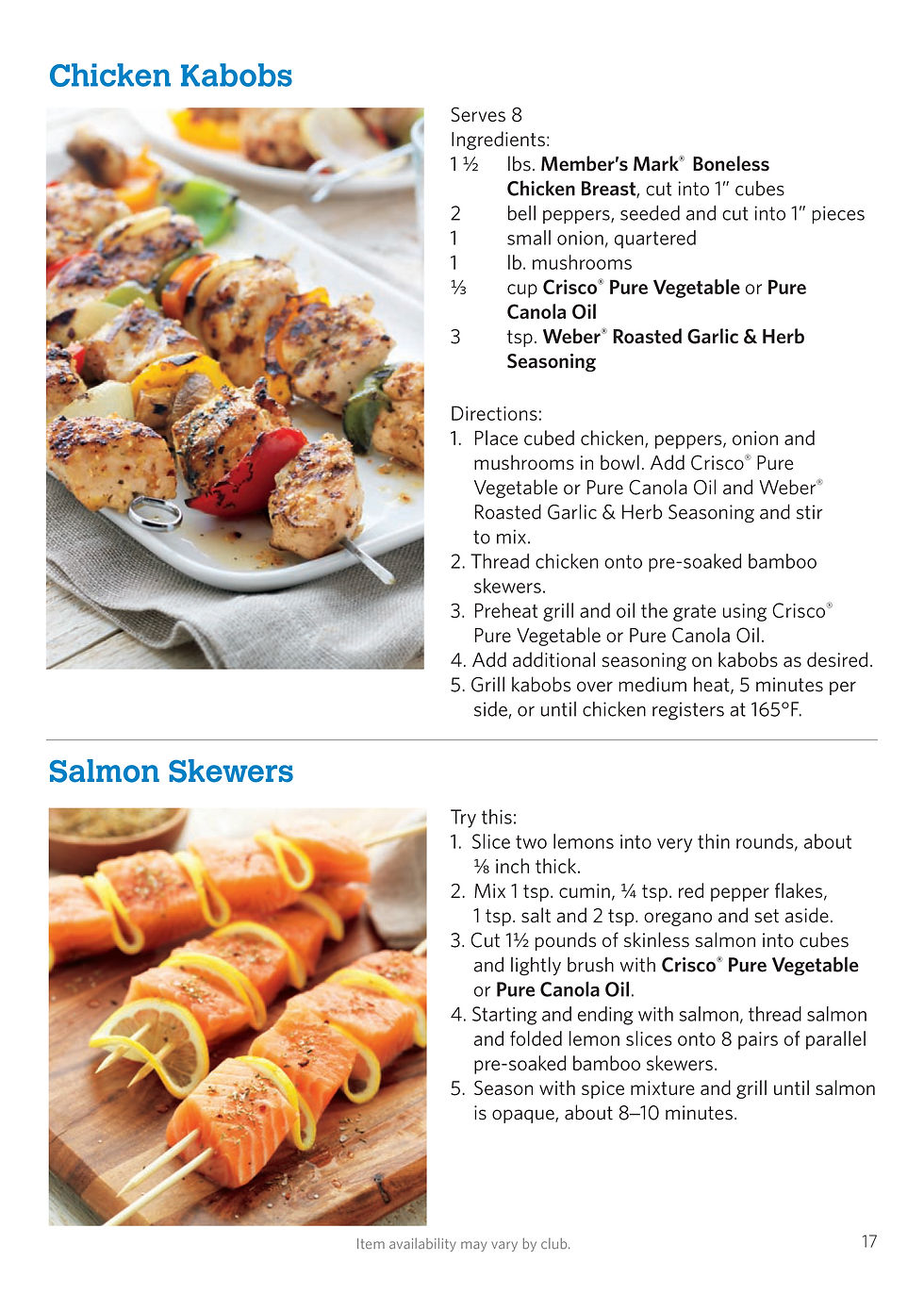 Recipe page 2